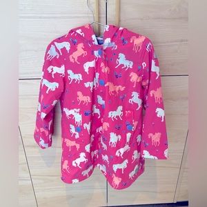 Hatley color changing raincoat size 6